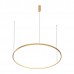 Подвесной светодиодный светильник LED ROUND R800 Brushed Gold