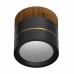 Накладной светодиодный светильник Ledron BARREL Wooden Black