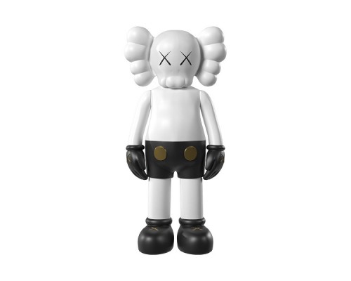 Дизайнерская статуэтка KAWS Companion чёрный с белым