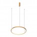 Подвесной светодиодный светильник LED ROUND R400 Brushed Gold