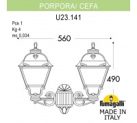 Светильник уличный настенный FUMAGALLI PORPORA/CEFA U23.141.000.VXF1R