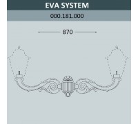 Консоль для паркового фонаря FUMAGALLI EVA SYS 000.181.000.A0