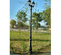 Парковый фонарь FUMAGALLI TABOR BISSO/RUT 2L E26.205.S20.AXF1R