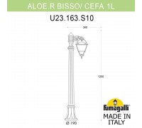 Садовый светильник-столбик FUMAGALLI ALOE.R/CEFA 1L U23.163.S10.VXF1R