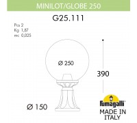 Ландшафтный фонарь FUMAGALLI MINILOT/G250. G25.111.000.VYE27