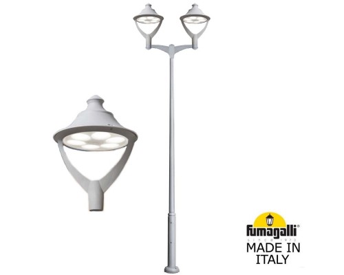 Парковый фонарь FUMAGALLI EKTOR 4000/MIDIPILAR/BEPPE 2L LED GX-53 P50.372.A20.LXD6L