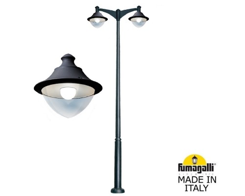 Парковый фонарь FUMAGALLI EKTOR 4000/MIDIPILAR/VIVI 2L LED-HIP V50.372.A20.AXH27