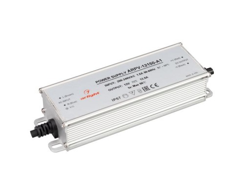 Блок питания Arlight ARPV-12150-A1 12V 150W IP67 12,5A 034206