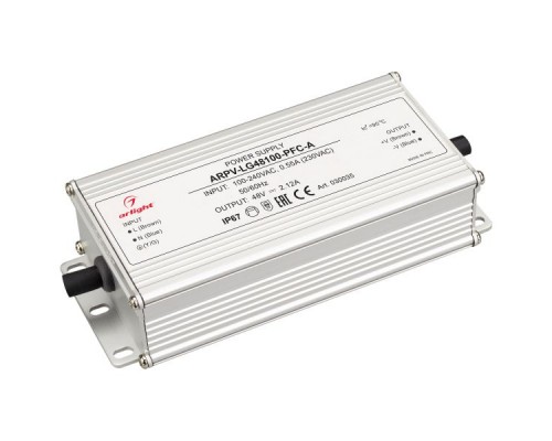 Блок питания Arlight ARPV-LG48100-PFC-A 48V 100W IP67 2,12A 030035