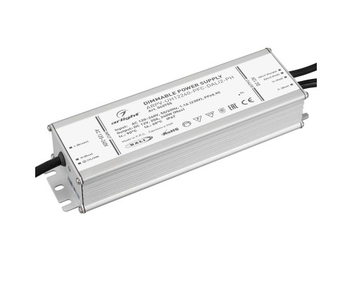 Блок питания Arlight ARPV-UH12240-PFC-Dali2-PH 12V 240W IP67 20A 040755