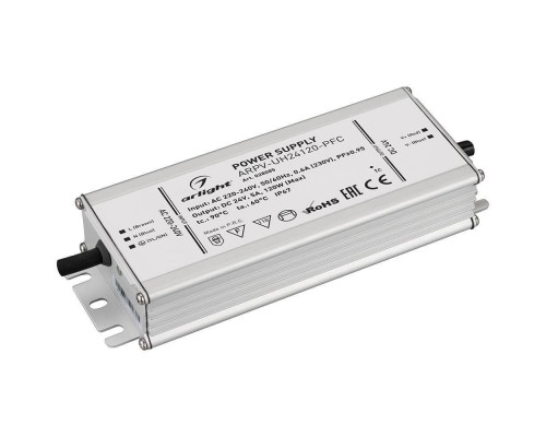 Блок питания Arlight ARPV-UH24120-PFC 24V 120W 67IP 5A 028085