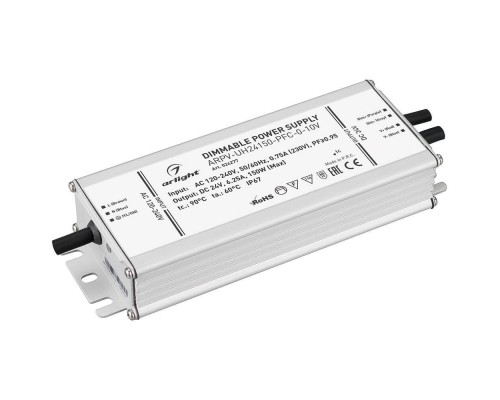 Блок питания Arlight ARPV-UH24150-PFC-0-10V 24V 150W IP67 6,3A 024277