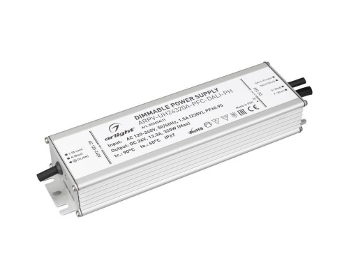 Блок питания Arlight ARPV-UH24320A-PFC-Dali-PH 24V 320W IP67 13,3A 025654(1)