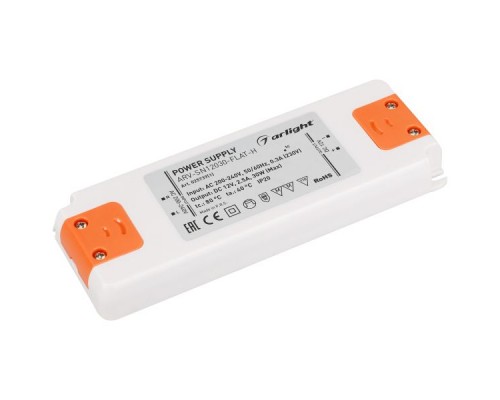 Блок питания Arlight ARV-SN12030-Flat-H 12V 30W IP20 2,5A 025739(1)