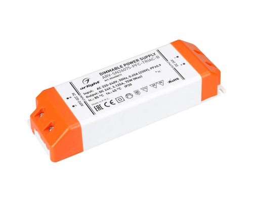 Блок питания Arlight ARV-SN24075-PFC-Triac-B 24V 75W IP20 3,1A 026406(1)