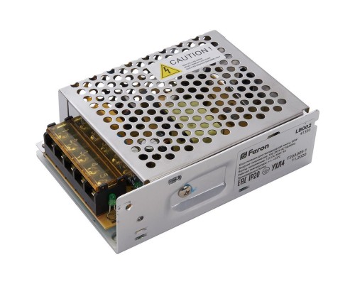 Блок питания для светодиодной ленты Feron LB002 12V 60W IP20 5A 41350