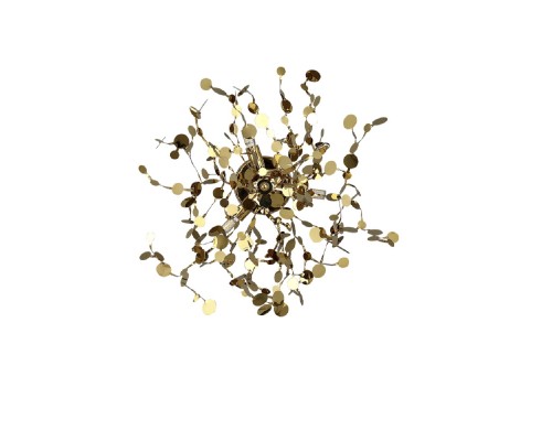 Бра Crystal Lux GARDEN AP-PL3 D400 GOLD