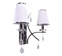 Бра Lumina Deco Glamour LDW 66247-2 WT+CHR