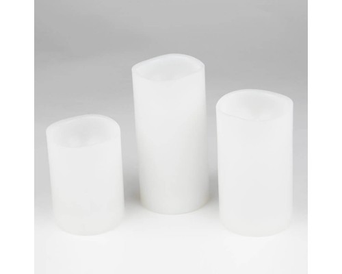 Фигурка светодиодная «Свеча» 7,5х15,1см Uniel ULD-F050 Warm White Candle Set3 UL-00007256