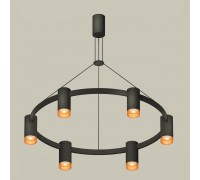 Комплект подвесного светильника Ambrella light Traditional DIY черный песок/кофе (С9022, N6154) XB9022202