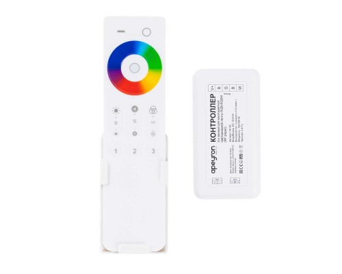 Контроллер 3-х зонный RGB - RGBW Apeyron 12/24V сенсорный пульт 04-48