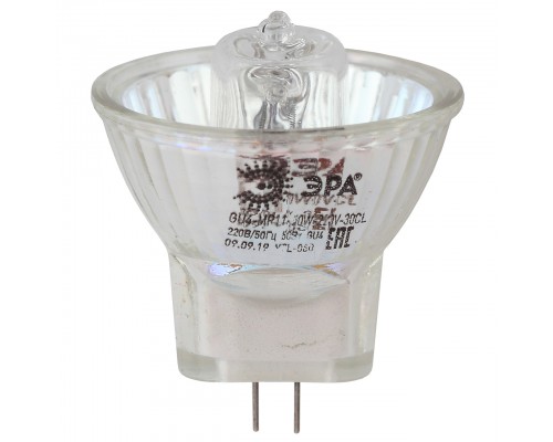 Лампа галогенная ЭРА GU4 35W 3000K прозрачная GU4-MR11-35W-220V-30 CL Б0044094