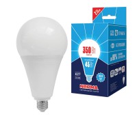 Лампа LED сверхмощная Volpe E27 45W 4000K матовая LED-A120-45W/4000K/E27/FR/NR UL-00005611