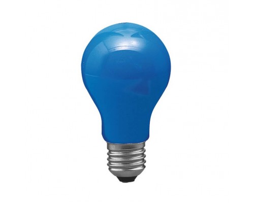 Лампа накаливания Paulmann Е27 25W синяя 40024