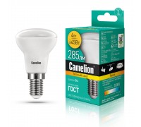 Лампа светодиодная Camelion 3000К 4W E14 LED4-R39/830/E14 13353