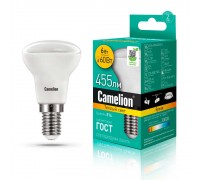 Лампа светодиодная Camelion E14 6W 3000K LED6-R50/830/E14 11658