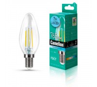 Лампа светодиодная Camelion E14 7W 4500K LED7-C35-FL/845/E14 13453