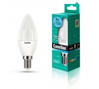 Лампа светодиодная Camelion E14 8W 4500K LED8-C35/845/E14 12386