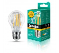 Лампа светодиодная Camelion E27 13W 3000K LED13-A60-FL/830/E27 13716