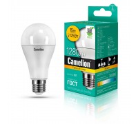 Лампа светодиодная Camelion E27 15W 3000K LED15-A60/830/E27 12185