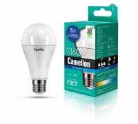 Лампа светодиодная Camelion E27 15W 6500K LED15-A60/865/E27 12713