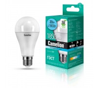 Лампа светодиодная Camelion E27 20W 4500K LED20-A65/845/E27 13165