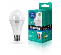 Лампа светодиодная Camelion E27 20W 6500K LED20-A65/865/E27 13166