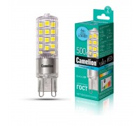 Лампа светодиодная Camelion G9 6W 4500K LED6-G9-NF/845/G9 13707