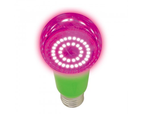 Лампа светодиодная для растений Uniel E27 15W прозрачная LED-A60-15W/SPSB/E27/CL PLP30GR UL-00004582