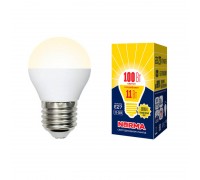 Лампа светодиодная E27 11W 3000K матовая LED-G45-11W/WW/E27/FR/NR UL-00003835