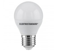 Лампа светодиодная Elektrostandard E27 7W 6500K матовая a048667