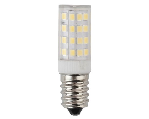 Лампа светодиодная ЭРА E14 3,5W 4000K прозрачная LED T25-3,5W-CORN-840-E14 Б0028745