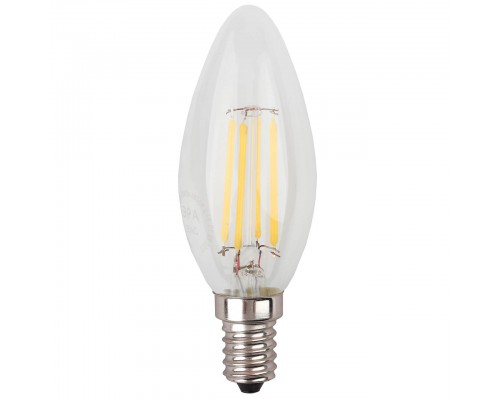 Лампа светодиодная ЭРА E14 9W 2700K прозрачная F-LED B35-9w-827-E14 Б0046991