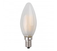 Лампа светодиодная ЭРА E14 9W 4000K матовая F-LED B35-9w-840-E14 frost Б0046996