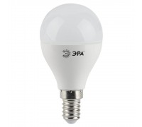 Лампа светодиодная ЭРА E14 9W 4000K матовая LED P45-9W-840-E14 Б0029042