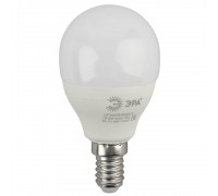 Лампа светодиодная ЭРА E14 9W 6000K матовая LED P45-9W-860-E14 Б0031411