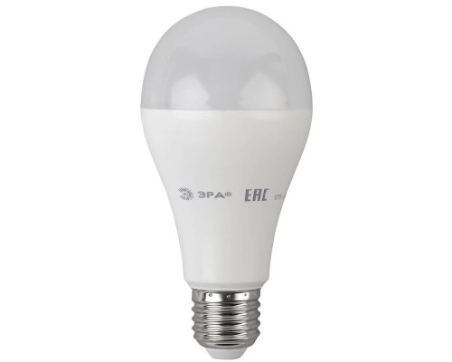 Лампа светодиодная ЭРА E27 19W 2700K матовая LED A65-19W-827-E27 Б0031702