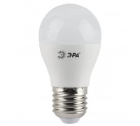 Лампа светодиодная ЭРА E27 5W 2700K матовая LED P45-5W-827-E27 Б0028486