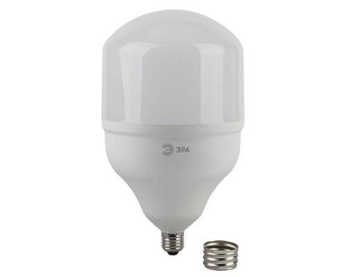 Лампа светодиодная ЭРА E27 65W 4000K матовая LED POWER T160-65W-4000-E27/E40 Б0027923