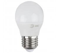 Лампа светодиодная ЭРА E27 7W 2700K матовая LED P45-7W-827-E27 Б0020550